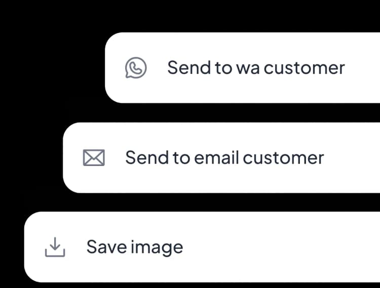 Share Receipts feature illustration