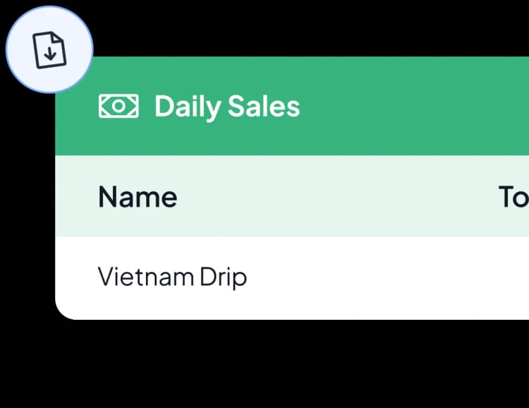 Export to Excel feature illustration