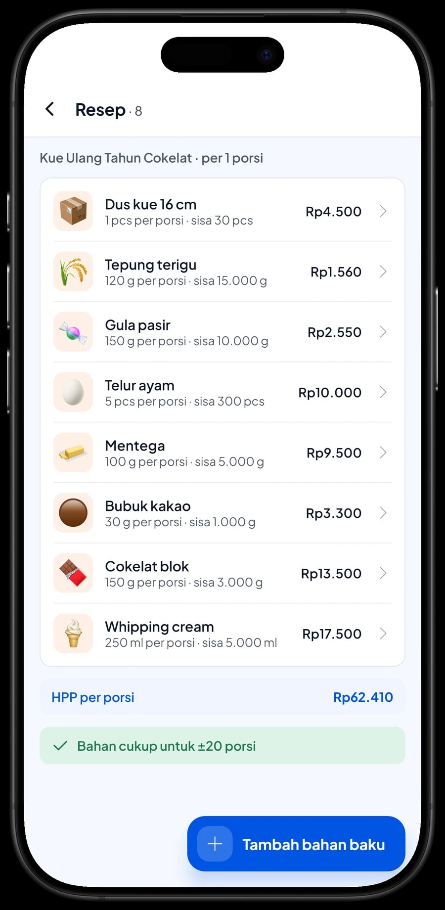 Resep Kue Ulang Tahun Cokelat 16 cm: tepung, telur, mentega, kakao, cokelat, whipping cream dan dus