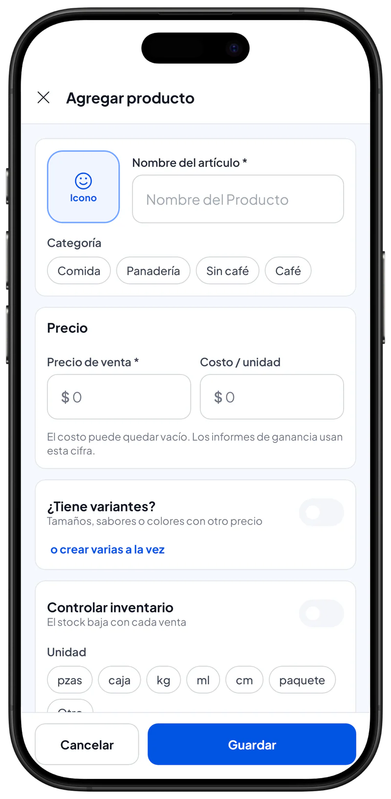 Categoría del artículo