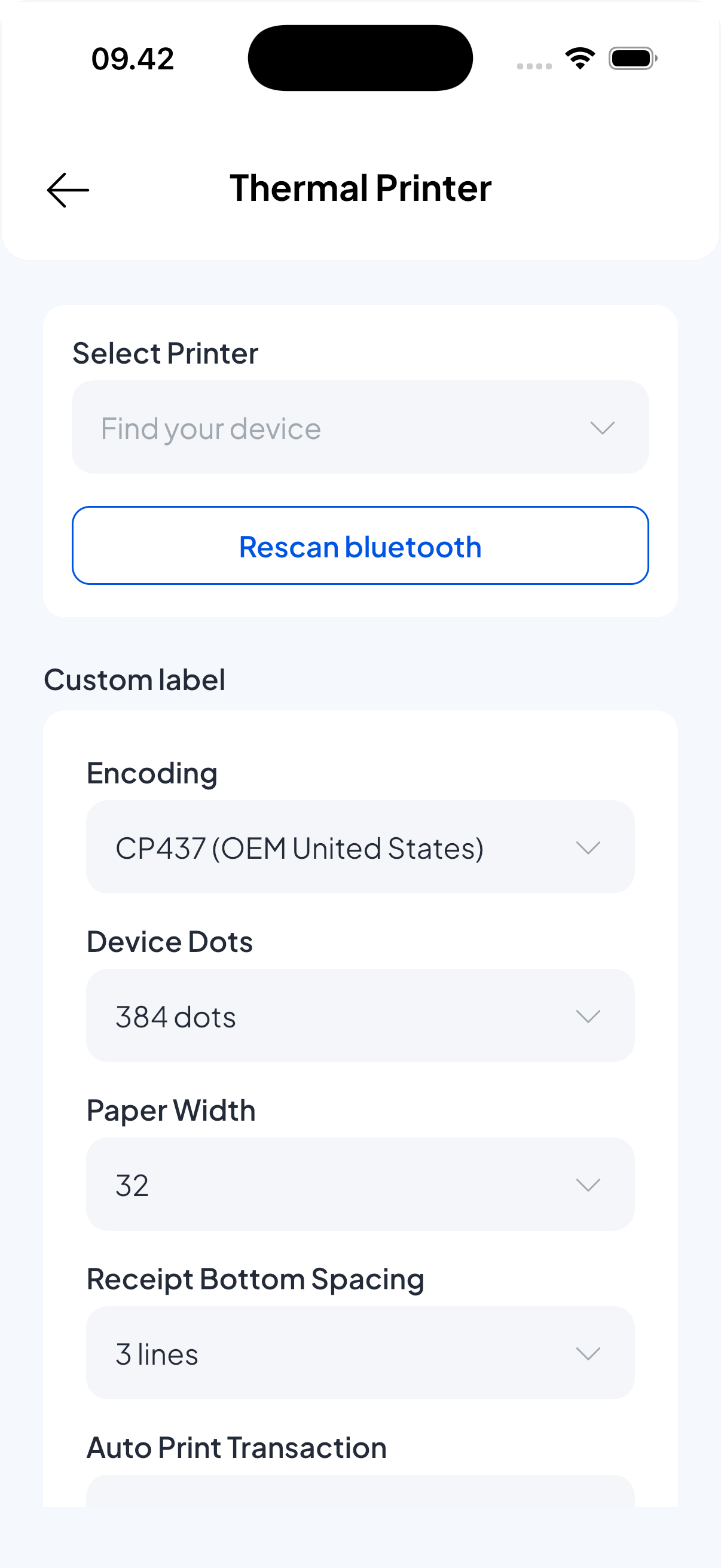 Thermal Printer Connect